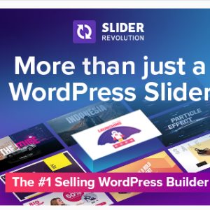 Slider Revolution Responsive WordPress Plugin