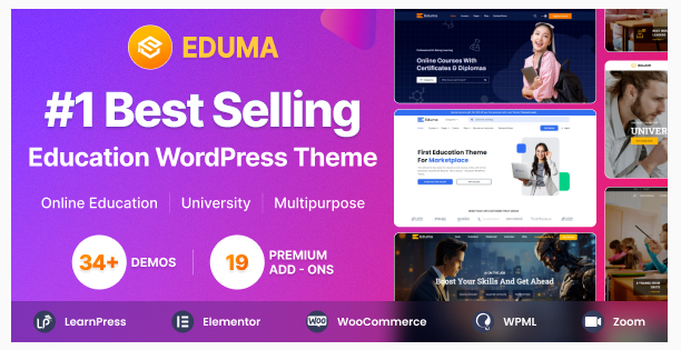 Eduma - Education WordPress Theme